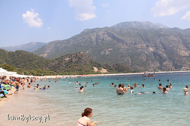 Ölüdeniz, plaża Błękitna Laguna