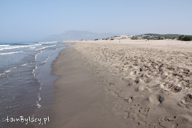 Patara, 18 kilometrów piaszczystej plaży