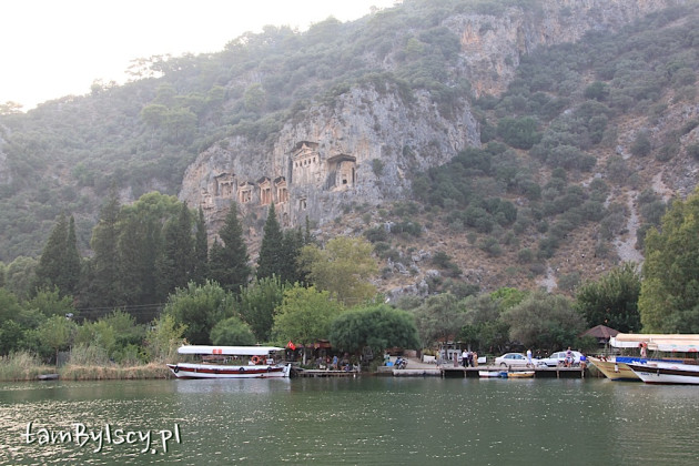Dalyan, skalne licyjskie grobowce