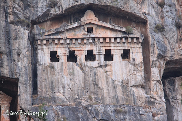 Dalyan, skalne licyjskie grobowce