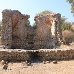 Beçin, ruiny miasteczka