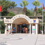 Pamukkale, wejście do basenu Kleopatry