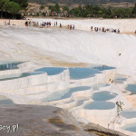 Pammukale, słynne wapienne tarasy