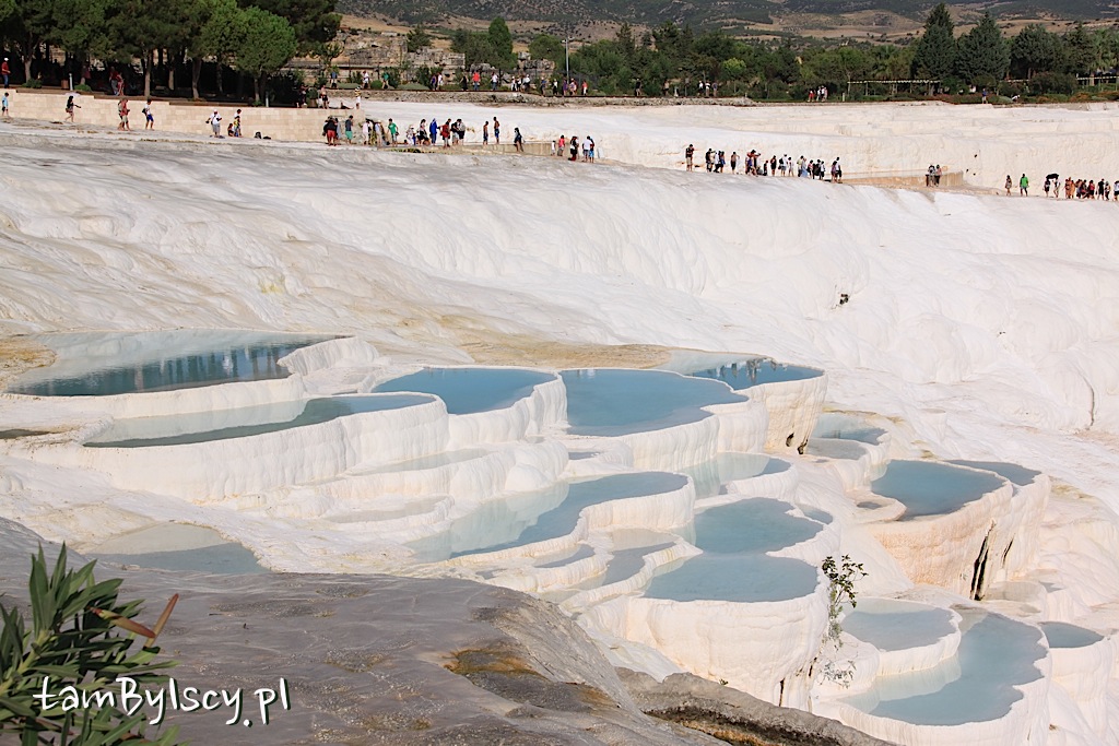 Pammukale, słynne wapienne tarasy