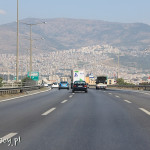 Manisa, miasto położone na zboczu góry