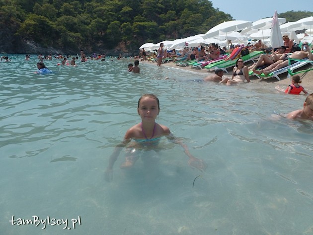 Ölüdeniz, plaża Błękitna Laguna