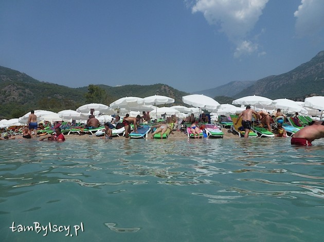 Ölüdeniz, plaża Błękitna Laguna