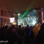 Kijów, scena na Placu Niepodległości (Majdanie), piątek 17 stycznia 2014 r. wieczorem