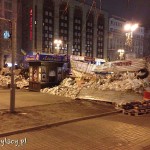 Kijów, barykady na Placu Niepodległości (Majdanie), piątek 17 stycznia 2014 r. wieczorem
