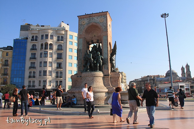 Stambuł, plac Taksim, pomnik Republiki