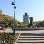 Stambuł, park Gezi obok placu Taksim