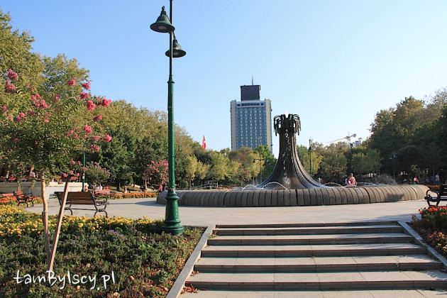 Stambuł, park Gezi obok placu Taksim