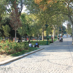 Stambuł, park Gezi obok placu Taksim