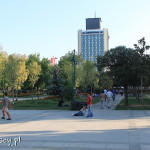 Stambuł, park Gezi obok placu Taksim