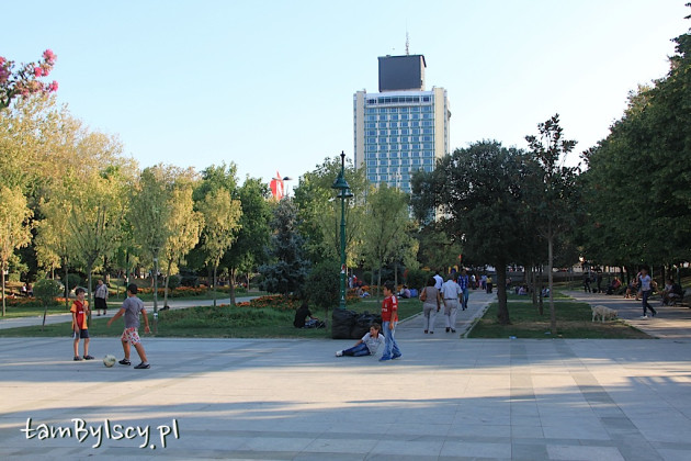 Stambuł, park Gezi obok placu Taksim
