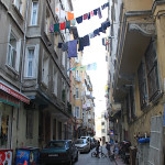 Stambuł, domy w dzielnicy Beyoğlu