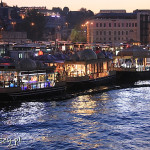 Stambuł, widok z mostu Galata