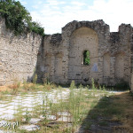 Mełnik, ruiny kościoła św.Barbary