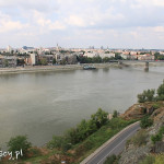 Nowy Sad, widok na miasto z twierdzy Petrovaradin