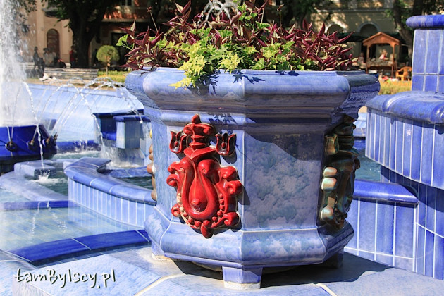 Subotica, niebieska fontanna