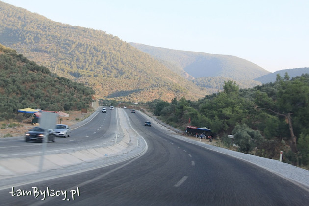 Droga z Milas do Bodrum