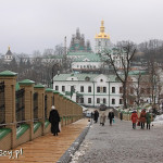 Kijów, Peczerska Ławra, panorama Dolnej Ławry
