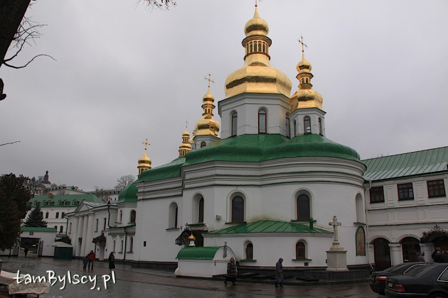 Kijów, Peczerska Ławra, cerkiew Podwyższenia Krzyża, wejście do Bliższych Pieczar