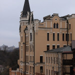 Kijów, "zamek Ryszarda Lwie Serce" przy Zjeździe św.Andrzeja