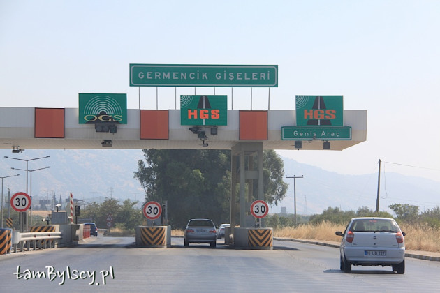 Autostrady, bramki systemu HGS
