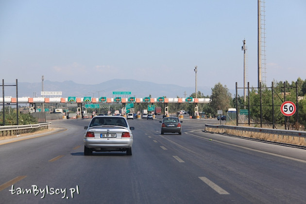 Autostrady, bramki systemu HGS