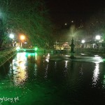 Sanliurfa, jezioro Aynzeliha Göl nocą