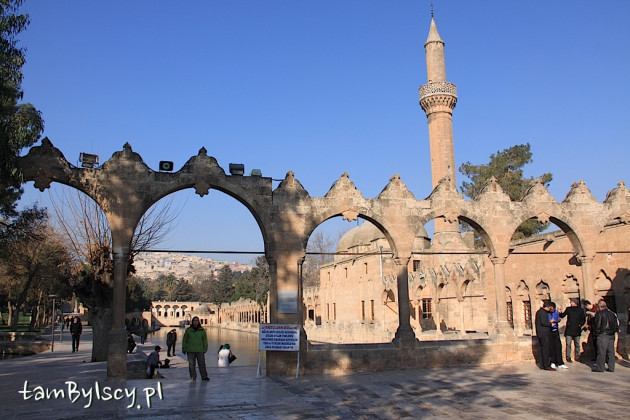 Sanliurfa, przed jeziorem Balıklı Göl
