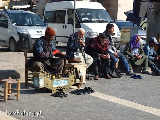Sanliurfa, uliczny czyściciel butów