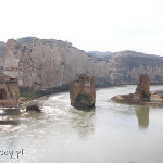 Hasankeyf, ruiny mostu z XII w.