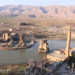 Hasankeyf, ruiny mostu z XII w.