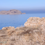 Jezioro Van, w tle wyspa Akdamar