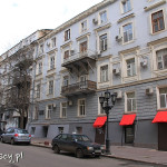 Odessa, sąsiadujące ze sobą kamienice, w których mieszkali Anton Czechow i Piotr Czajkowski