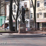 Odessa, pomnik Adama Mickiewicza na prospekcie Aleksandrowskim