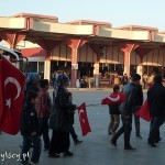 Adana, dworzec autobusowy, pożegnanie poborowych