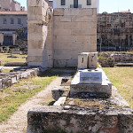 Ateny, biblioteka Hadriana, ruiny kościoła Megali Panagia (V w.)