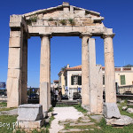 Ateny, rzymska agora, brama Ateny Archegetis