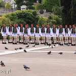 Ateny, niedzielna zmiana warty pod Grobem Nieznanego Żołnierza
