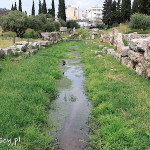 Ateny, Kerameikos, rzeka - źródło materiału dla miejscowych garncarzy