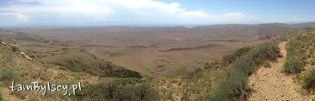 ...i widok na stronę azerską