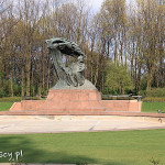 Warszawa, pomnik Chopina w Łazienkach