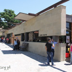 Upliscyche, wejście na teren skalnego miasta