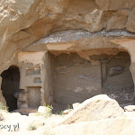 Monaster Dawid Garedża, skalne groty