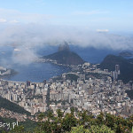 Rio de Janeiro, widok spod pomnika Chrystusa Odkupiciela