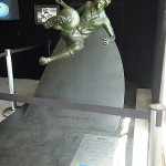 Rio de Janeiro, Muzeum Futbolu na Maracanie, statuetka Zico