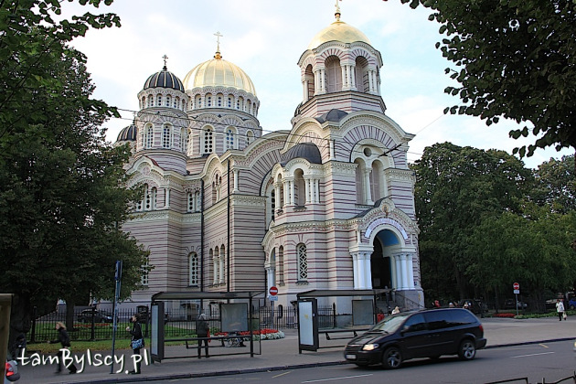 Ryga, prawosławna katedra Narodzenia Chrystusa